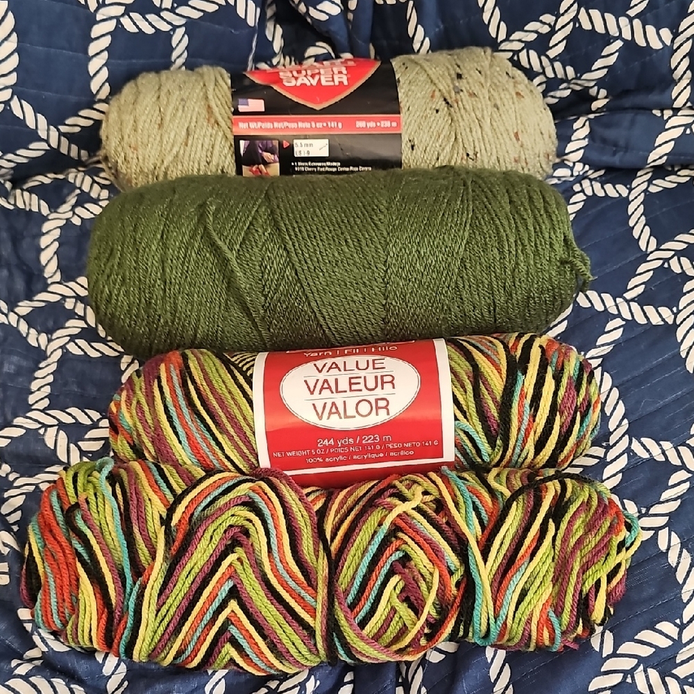 Red Heart An Craft Smart Colorful Yarn Bundle